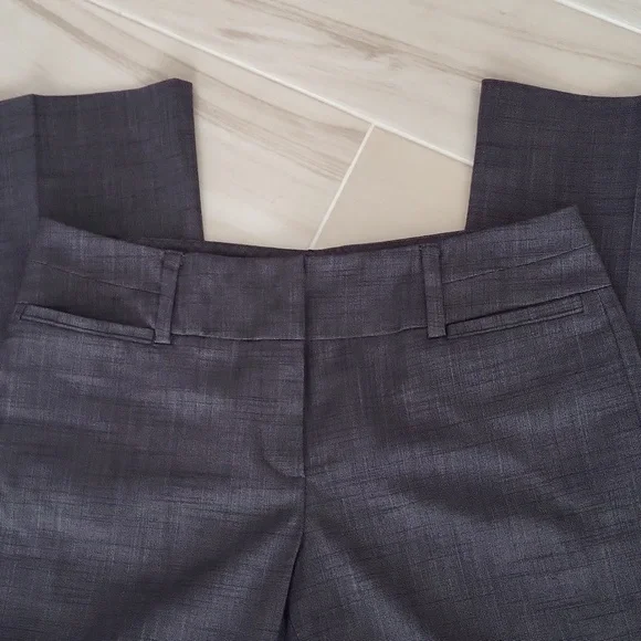 New York & Company Seventh Ave Dark Grey Dress Suiting Pants Size 8 - Picture 5 of 8